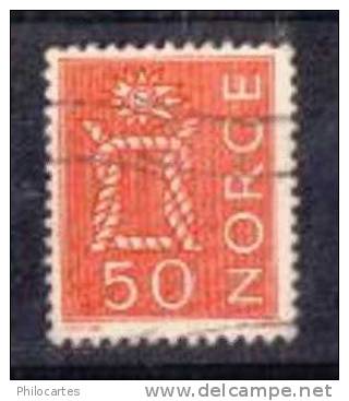 NORVEGE  1962 - YT 443 - Noeud - Oblitéré - Used Stamps
