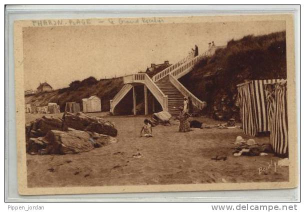 44 THARON -PLAGE **Le Grand Escalier +Les Rochers** - Tharon-Plage