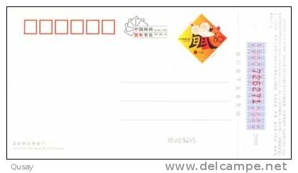 Beijing Olympic Games Emblem Mascots Torch  , Pre-stamped Card , Postal Stationery - Verano 2008: Pékin