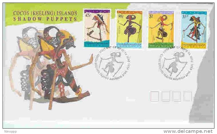 Cocos Islands  1994  Puppets  FDC - Islas Cocos (Keeling)