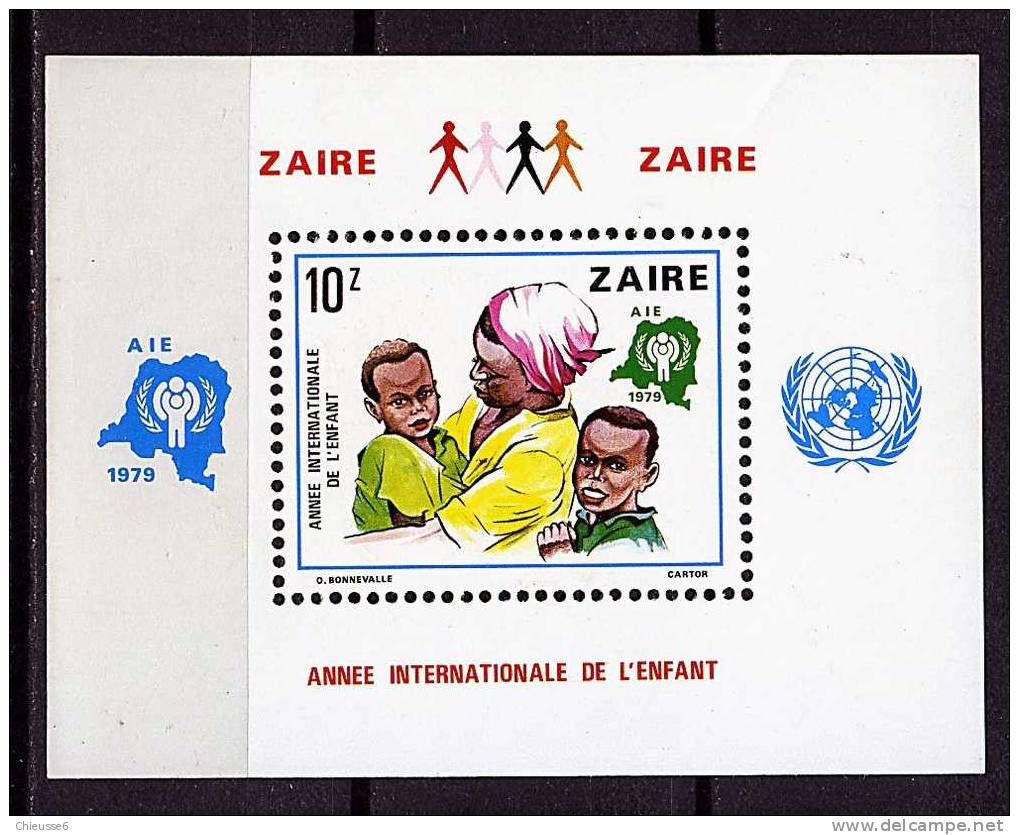 Zaïre ** Bloc N° 10 - Année De L'enfant - Unused Stamps