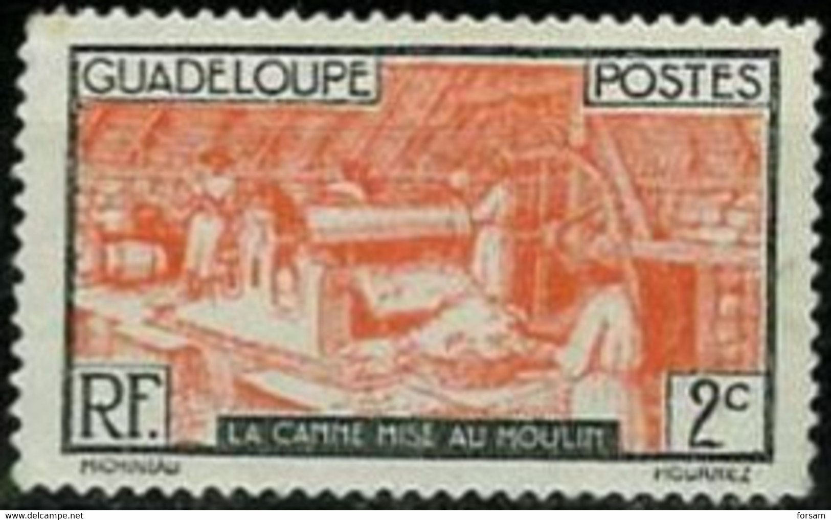 GUADELOUPE..1928..Michel # 97...MLH. - Nuevos