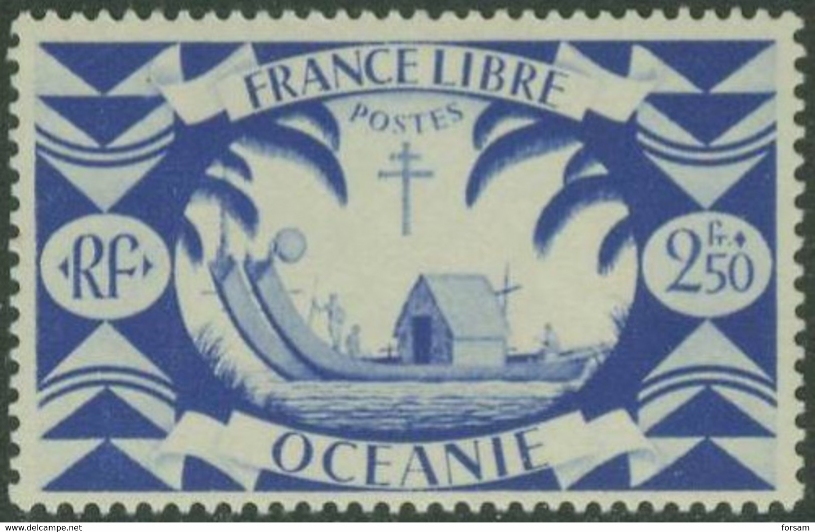 FRANCE OCEANIA..1942..Michel # 176...MLH. - Nuevos