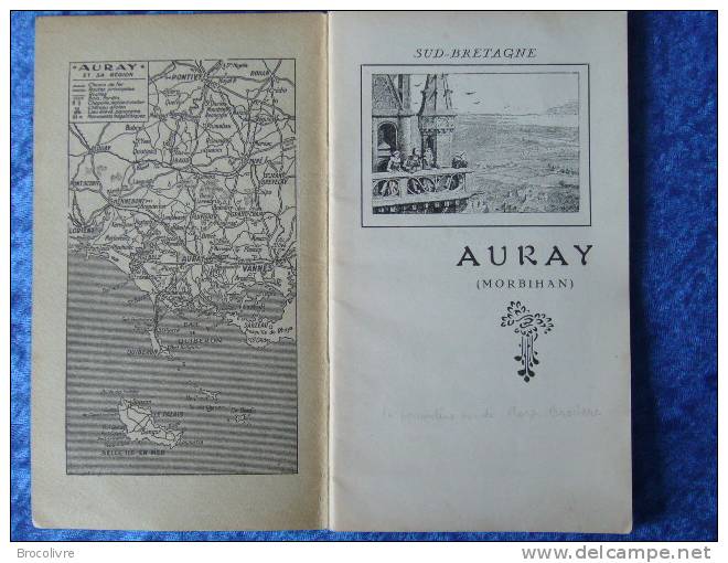 -Bretagne-Le Pays D´Auray-couverture De Roger Broders- - Tourisme