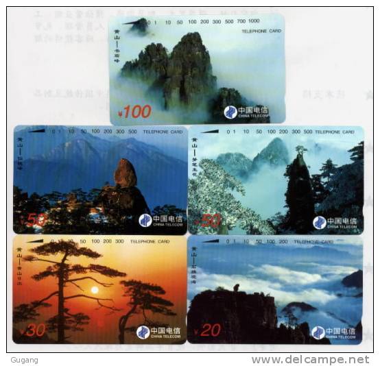 China 1995´ Landscapes Of Huangshan,never Used - China