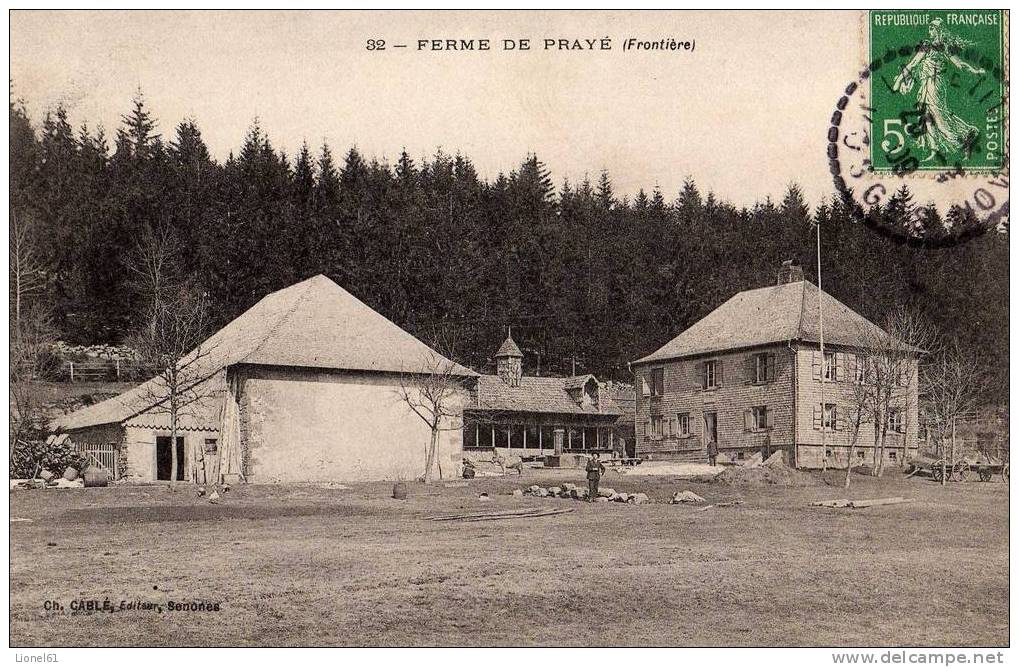 MOUSSEY : (88)  Maison Forestière De Prayé (frontière) - Moussey