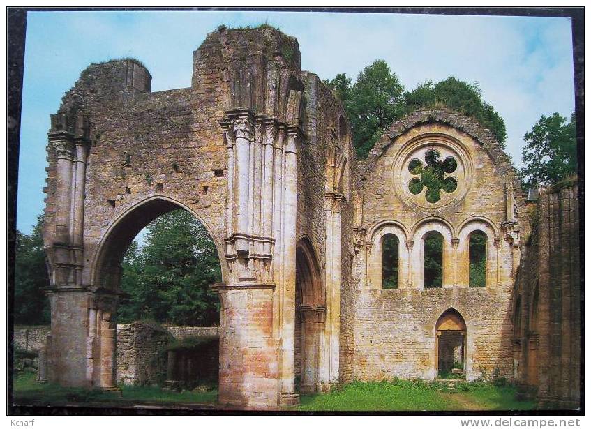 CP De ORVAL " Abbaye Notre Dame D'orval - Transept Et Rosace De L'église Du XII E Siècle  " - Florenville