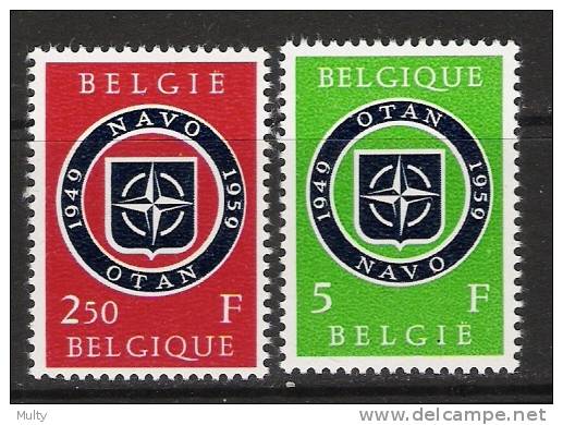 Belgie OCB 1094 / 1095 (**) - Ungebraucht