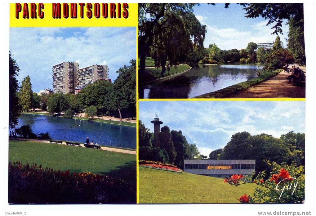 PARIS . Parc Montsouris          (945) - District 15