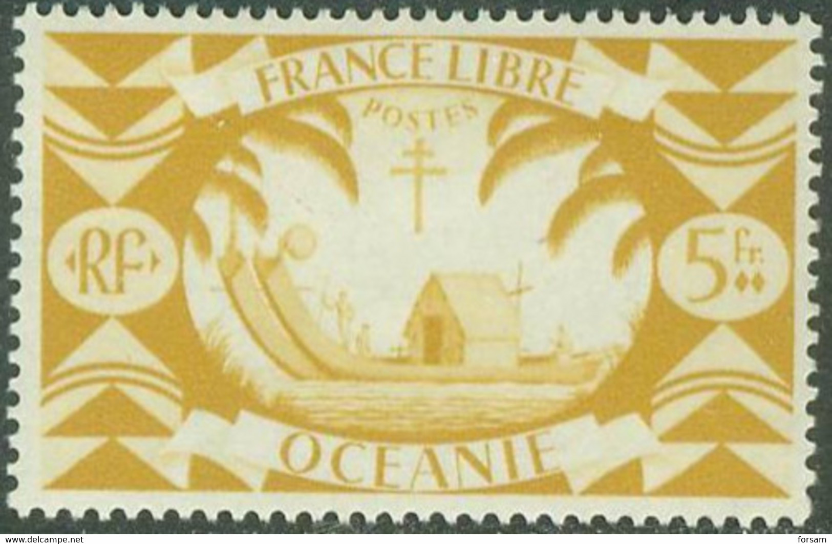 FRENCH OCEANIA..1942..Michel # 178...MLH. - Neufs