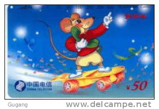 China 1996´ Year Of  The Mouse,never Used - Chine