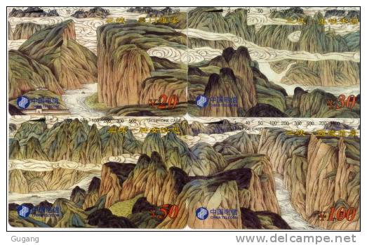 China 1997´ Three Gorges On Yangtze River,never Used - China