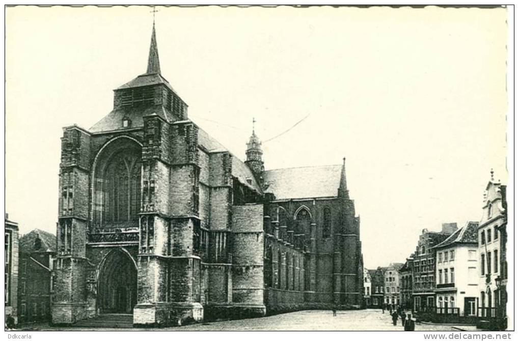 Diest - St-Sulpiciuskerk En Grote Markt - Diest