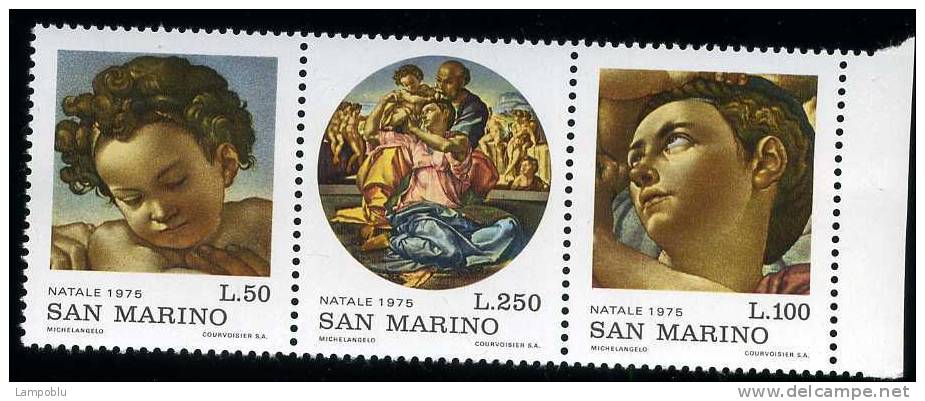 1975 - San Marino - Natale - C - Unused Stamps