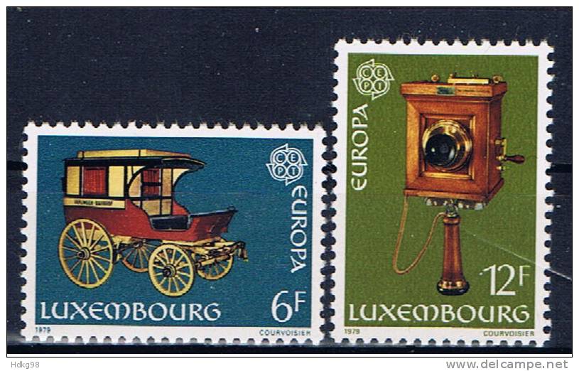 L+ Luxemburg 1979 Mi 987-88** EUROPA - Unused Stamps