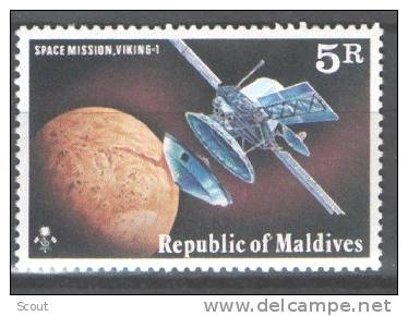 MALDIVE - MALDIVE ISLANDS - MALDIVES - 1976 - VIKING SUR MARS - YT 630 MI 678 ** - Asia