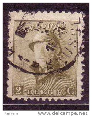 België Belgique 166 Cote 0.20 € BRUXELLES BRUSSEL - 1919-1920  Re Con Casco