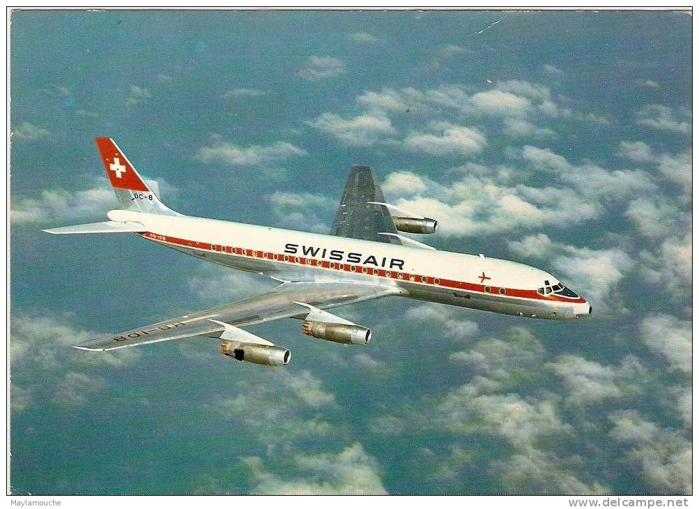 Swissair DC-8 - 1946-....: Era Moderna