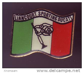 Pin´s Liancourt Sporting Ducati - Motorräder