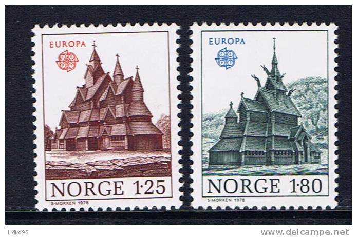 N Norwegen 1978 Mi 769-70** EUROPA - Neufs