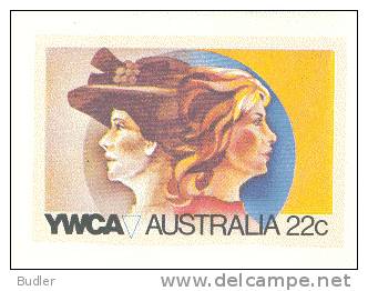 AUSTRALIA : 1980 : Post. Stat. : Centenary Of The YOUNG WOMENS CHRISTIAN ASSOCIATION : WOMAN,CLOTHES,HEAD-GEAR,Y.W.C.A., - Postal Stationery