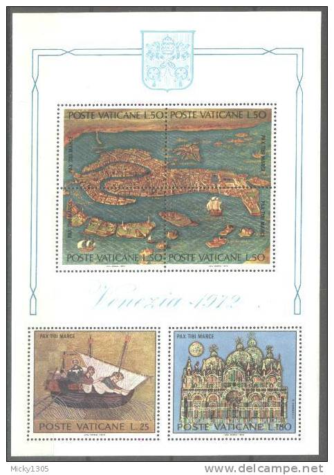 Vatican - Block 3 Postfrisch / Miniature Sheet MNH ** (m045) - Neufs