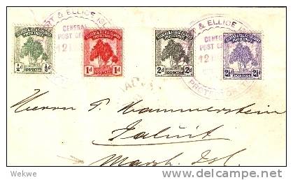 BRO047a / GILBERT U.  Satzbrief 1912 Nach Jaluit Dt.Marshall Inseln (cover, Letter, Lettre) - Gilbert- Und Ellice-Inseln (...-1979)