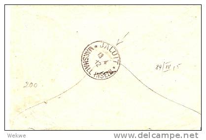 BRO047a / GILBERT U.  Satzbrief 1912 Nach Jaluit Dt.Marshall Inseln (cover, Letter, Lettre) - Îles Gilbert Et Ellice (...-1979)