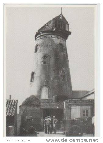 Beernem - Oedelem - Den Hudder's Molen In De Bruggestraat 1948 - Moulin Mühle Mill - Beernem