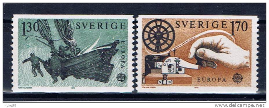 S Schweden 1979 Mi 1058-59** EUROPA - Nuovi