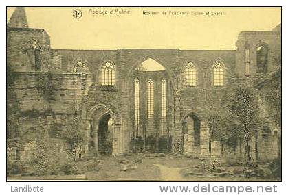 Abbaye D´Aulne Interieur De L'anciene Eglise Et Chevet - Thuin
