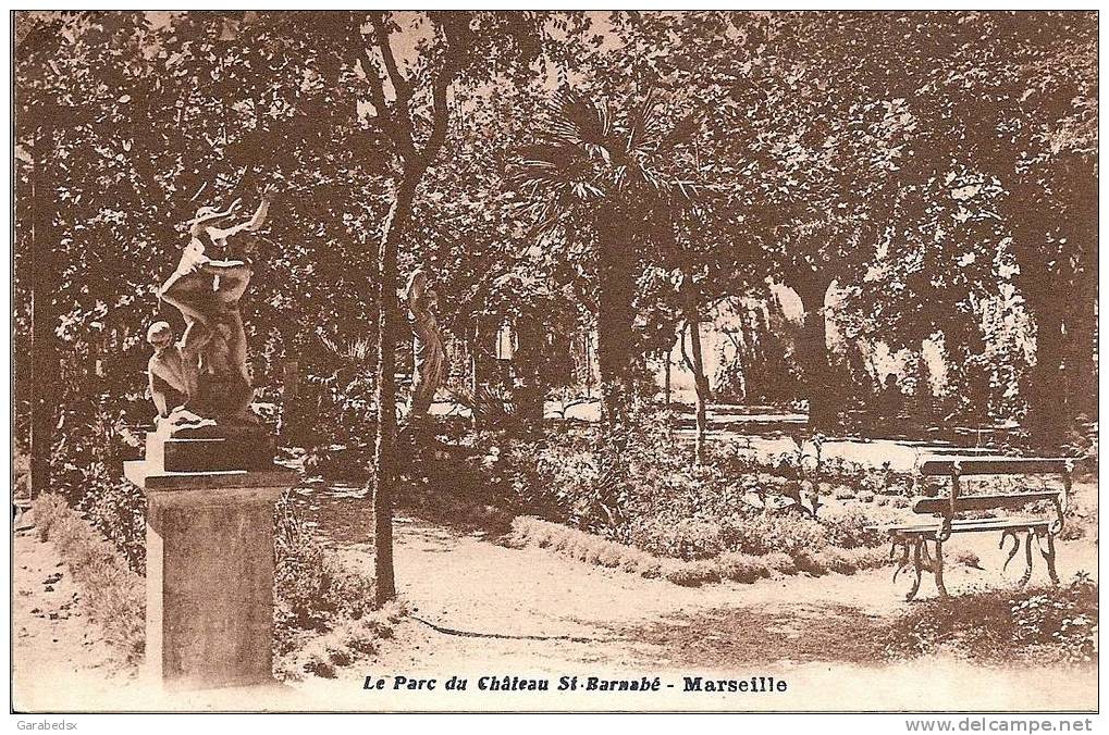 CPA De MARSEILLE - Le Parc Du Château St Barnabé. - Saint Barnabé, Saint Julien, Montolivet