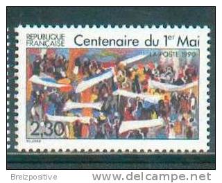 France 1990 - 1er Mai, Fête Du Travail / 1st May, Labour Day - MNH - Other & Unclassified