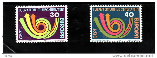 C5135 - Liechtenstein 1973 - Yv.no.532/3 Neufs** - 1973
