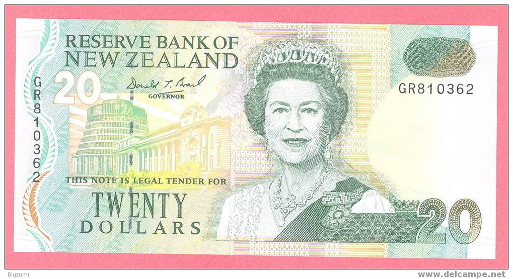 Neuseeland, New Zealand, 20 Dollars, P183, CrispUnc., Unz., Neuf - New Zealand