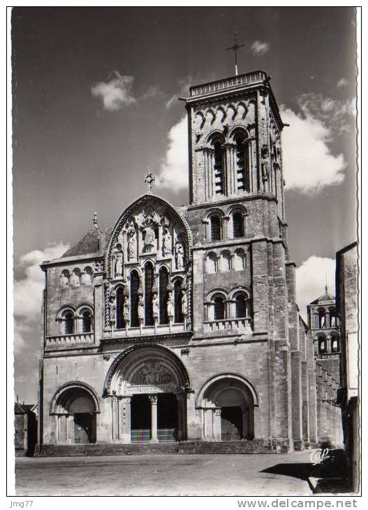 CPSM89-017 - VEZELAY - BASILIQUE DE LA MADELEINE - Vezelay