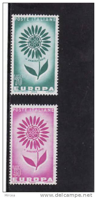 C3044 - Italie 1964 -  Yv.no.907/8, Neufs** - 1964