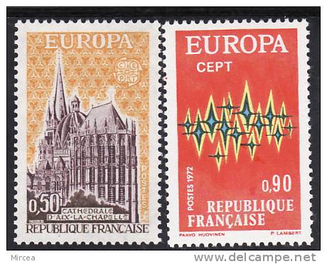 C4518 - France 1972 - Yv.no.1714/5  Neufs** - 1972