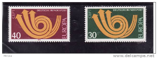 Allemagne Federale 1973 -  Yv.no.618/9  Neufs** - 1973