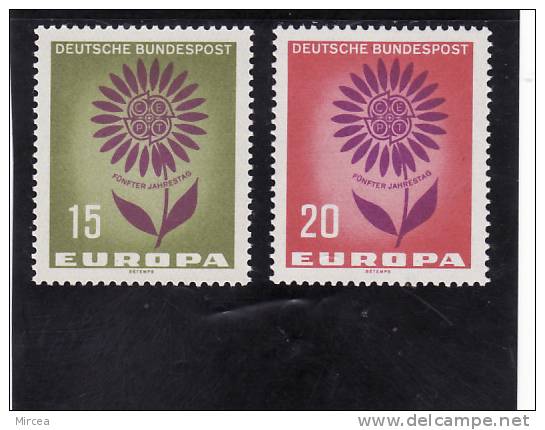 Allemagne Federale  , Yv.no.313/4,   Neufs** - 1964