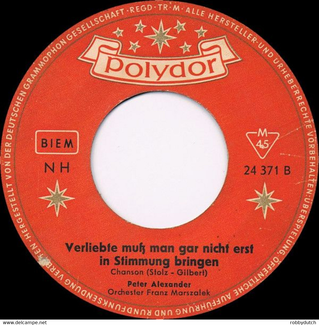 * 7" * PETER ALEXANDER - SCHAUKELLIED (Deutschland 1960 Ex-!!!) Selten!!! - Autres - Musique Allemande