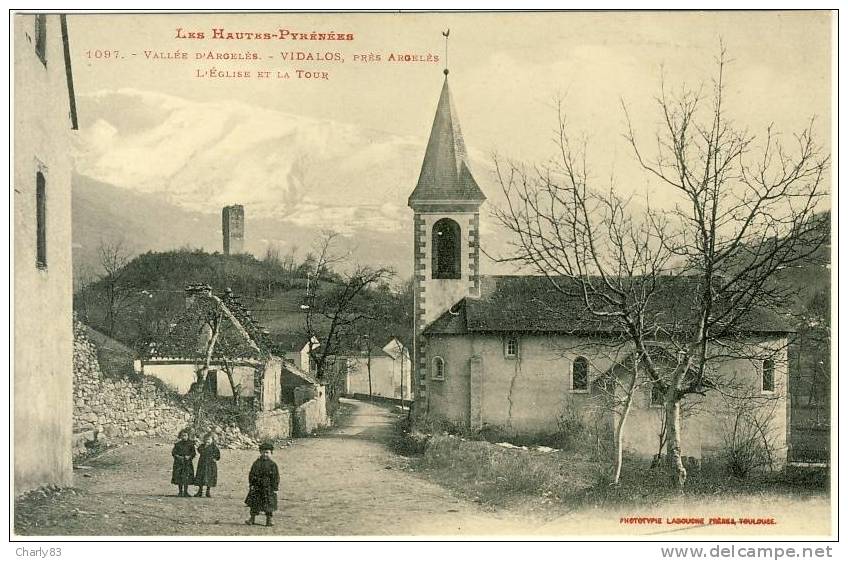 65- VIDALOS- L´EGLISE  N376 - Autres & Non Classés