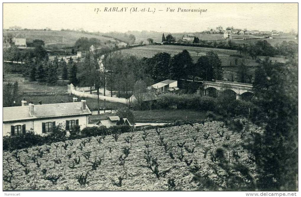 RABLAY Sur LAYON ..BELLE VUE DES VIGNOBLES... - Andere & Zonder Classificatie