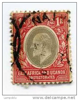 East Africa And Uganda Protectorates - Valore Da 1 A. Usato - C - Kenya, Oeganda & Tanganyika