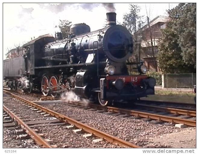 DVD N. 2  Locomotive à Vapeur FS 740.143 Faenza-Borgo S.Lorenzo Avec Train Marchandise - Reizen