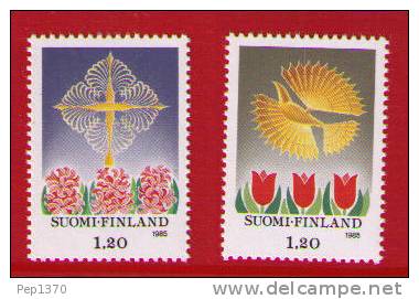 FINLANDIA 1985 - NAVIDAD NOEL YVERT 943-944 - Unused Stamps