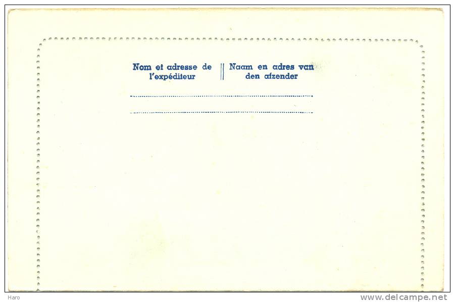 CONGO BELGE - Entier Postal - Carte-lettre Bilingue 2 Volets(1055)sf - Belgisch-Kongo