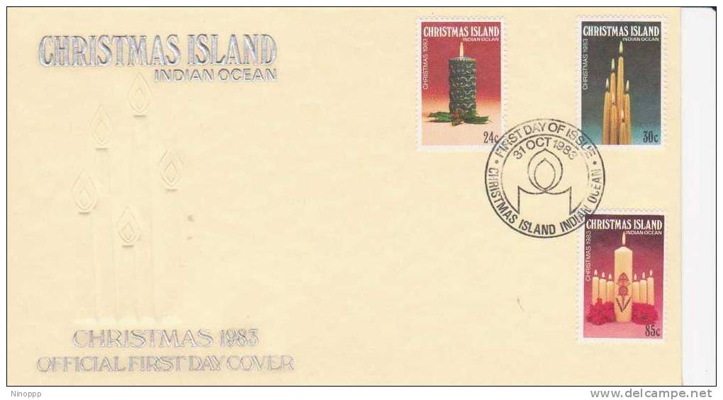 Christmas Island  1983  Christmas  FDC - Christmas Island