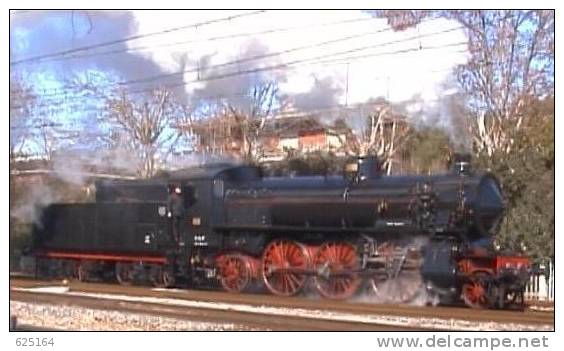 DVD N. 14  Locomotive à Vapeur  FS 685.196  Train - Viajes