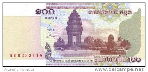 CAMBOYA  100 RIELS  2001  KM#53  PLANCHA/SC/UNC   DL-5937 - Cambodge